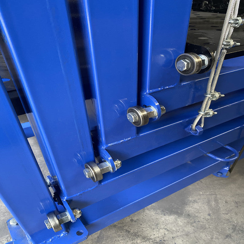 Folding Electric Lift Scaffold - Compact Elevated Platform for Decoration & Automatic Hoisting Cargo Elevator.