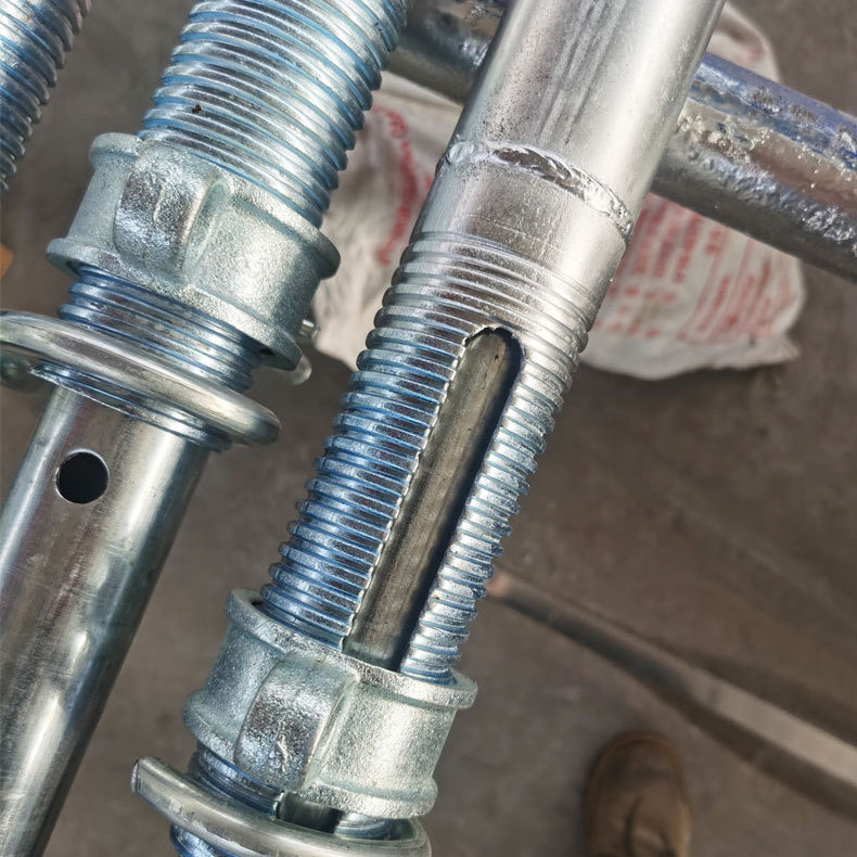 Propping support for scaffolding and formwork
